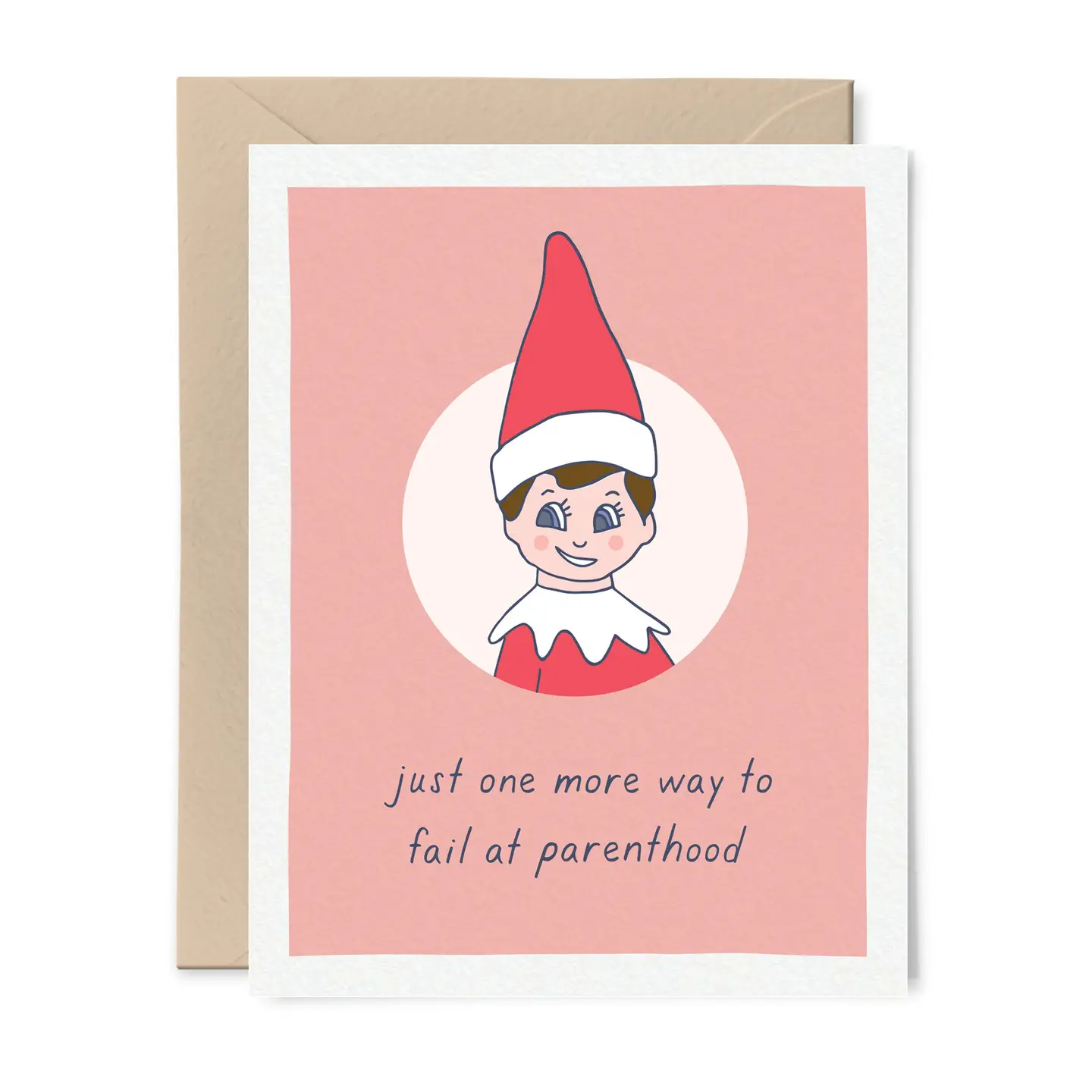 Elf on the Shelf Card