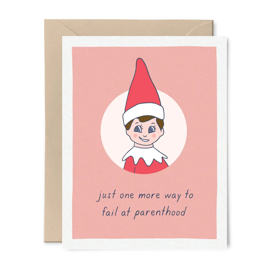Elf on the Shelf Card