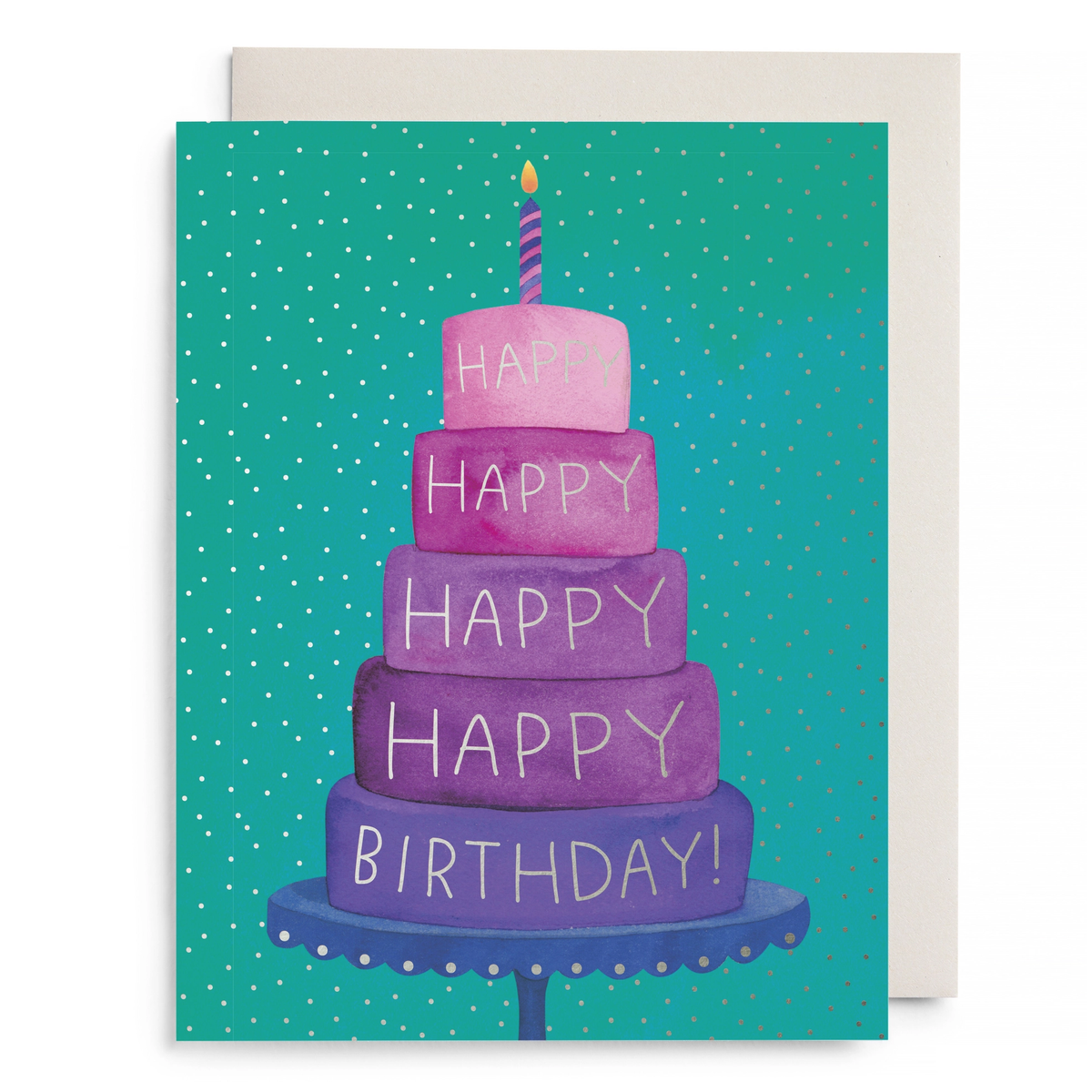 Birthday Layer Cake Card