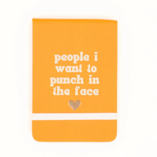 People I Want To Punch Pocket Journal