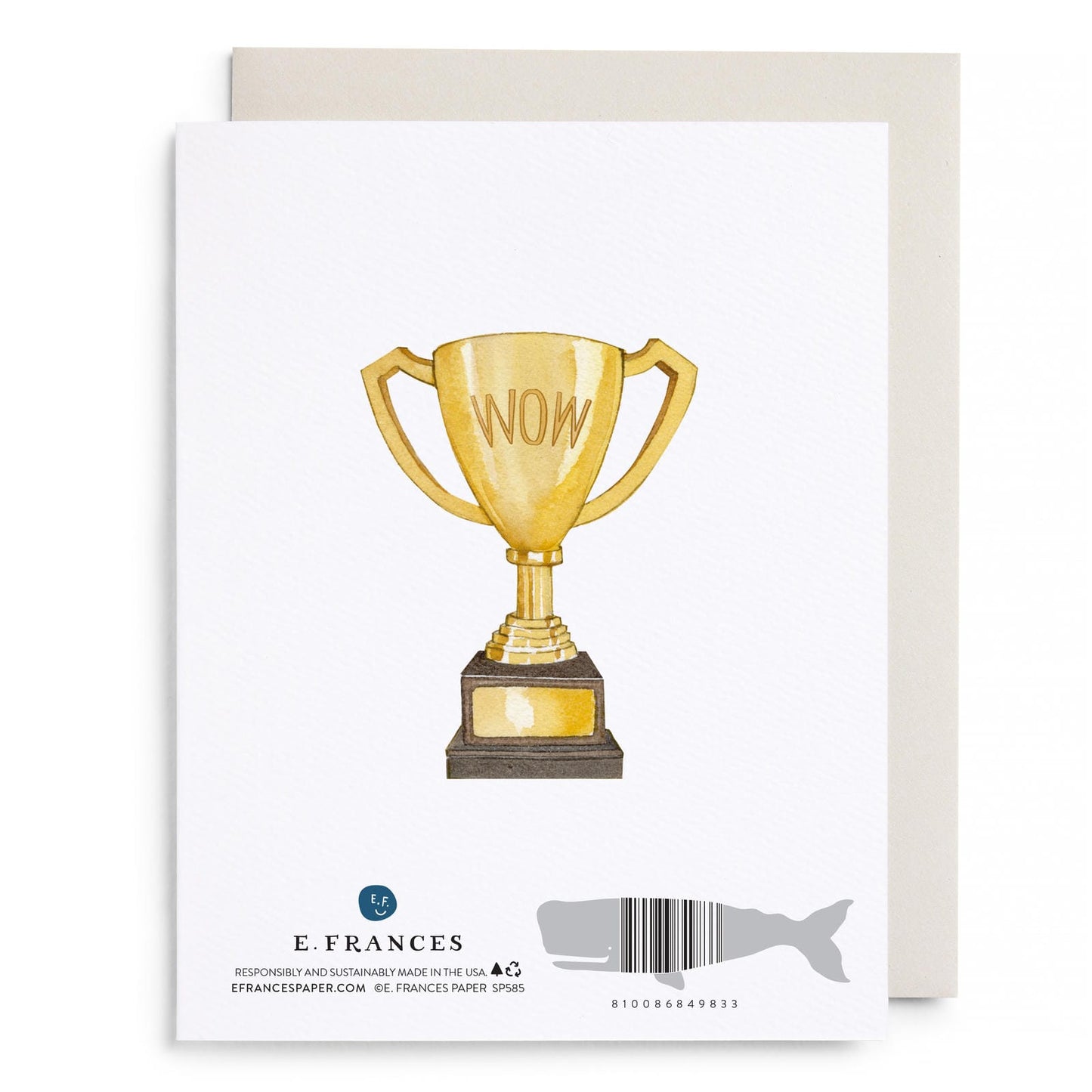 Blue Ribbon Card