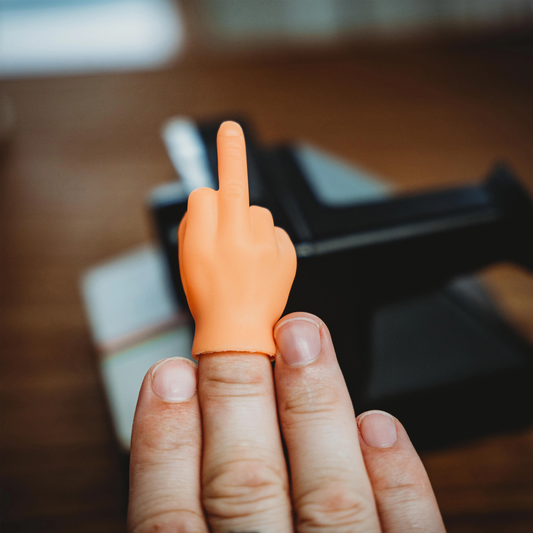 Middle Finger Tiny Hand