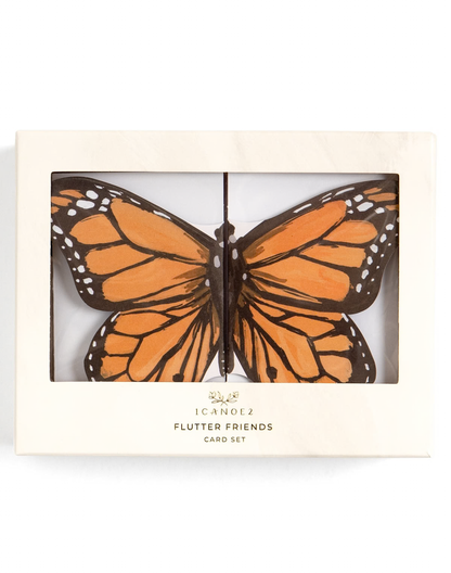 Flutter Friends Fold-Out Greeting Card Set