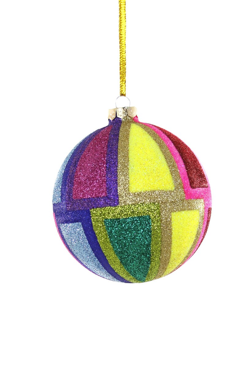 Merry Mod Bauble Ornament