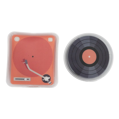 Turntable & Vinyl Record Hand Warmer Set