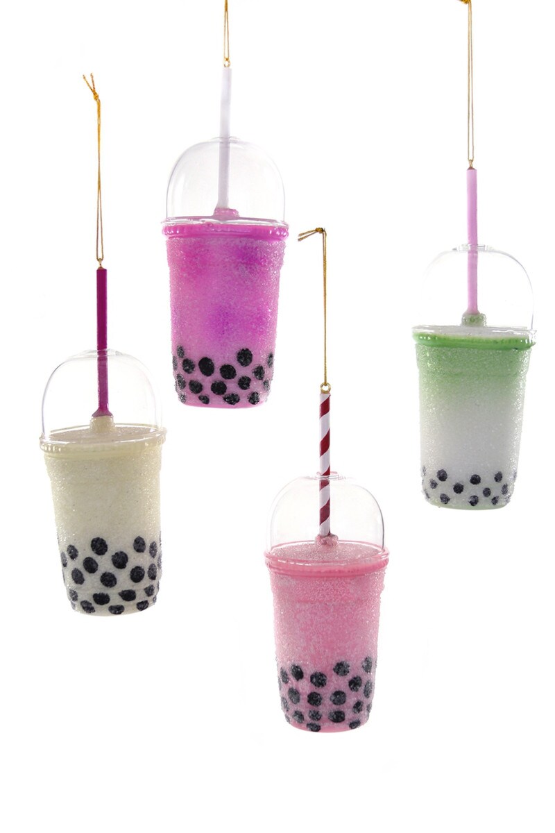 Boba Tea Ornament, Assorted