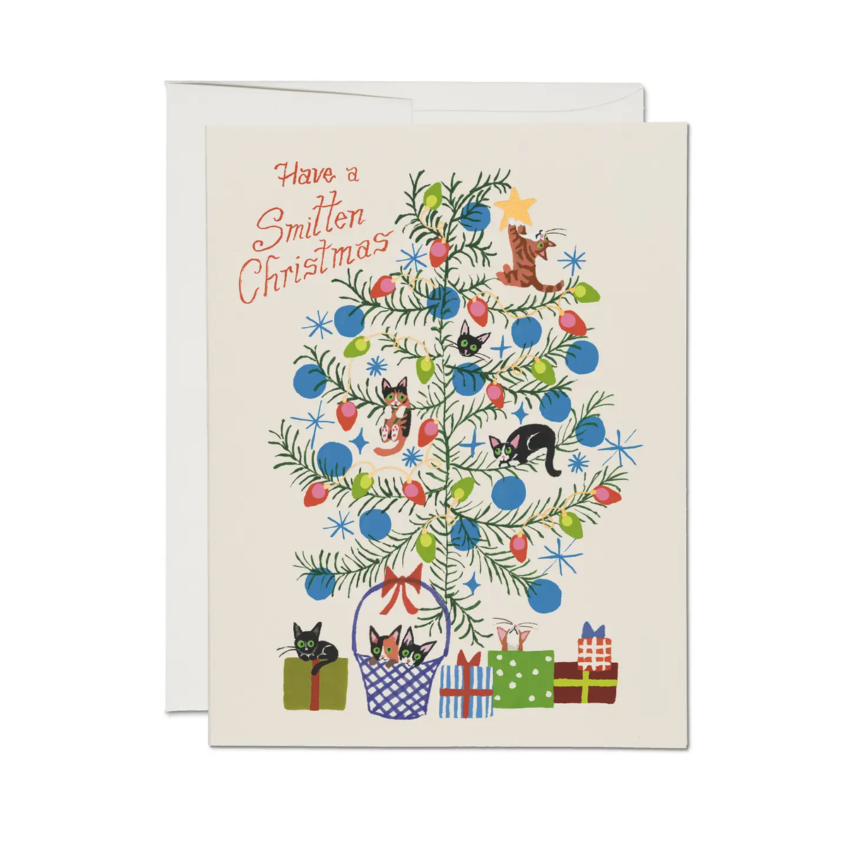 Smitten Christmas (Foil) Card