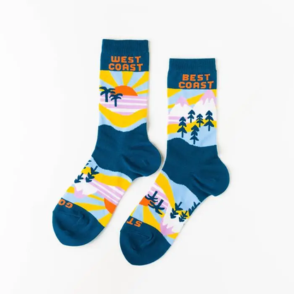 Best Coast Men's Crew Socks