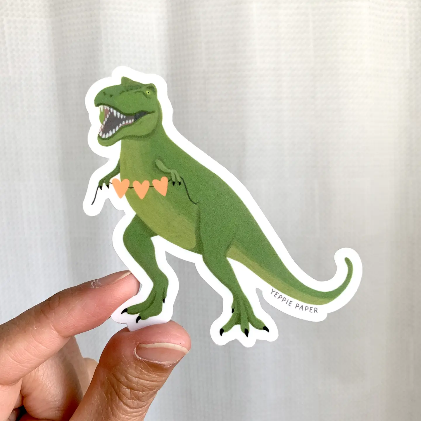 Trex Hearts Sticker