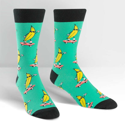Peeling Out Crew Socks