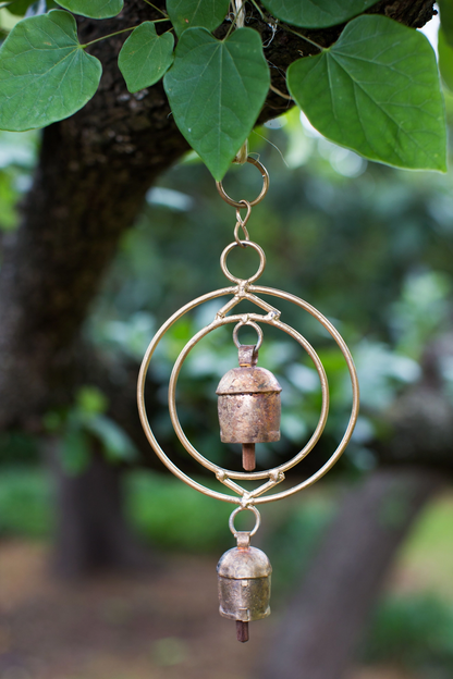 Ushas Dawn Short Rustic Bell Wind Chime