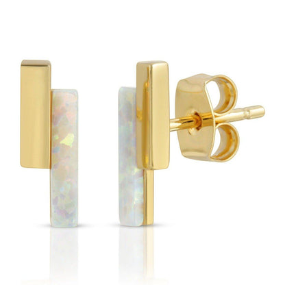 Opal Mood Bar Studs