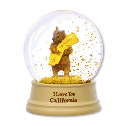 Mini CA Bear Snowglobe