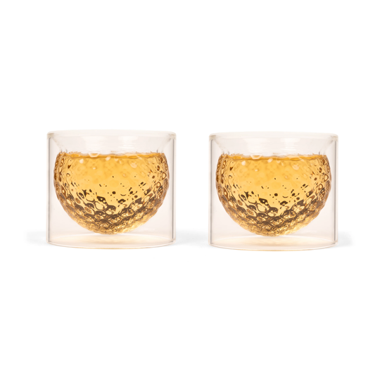 Golf Ball Glasses, Set 2