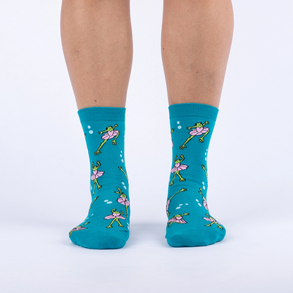 Ballet Frogs Crew Socks