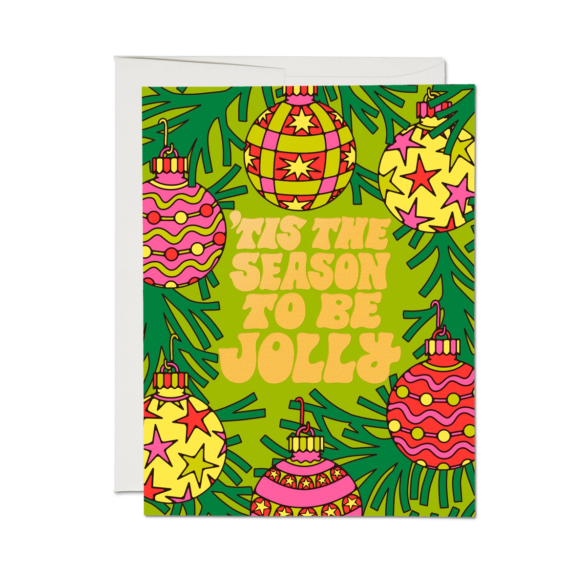 Bright Baubles (Foil) Card