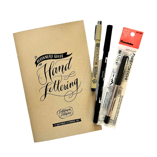 Hand Lettering Pen Kit