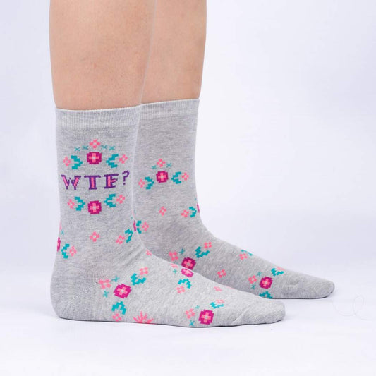 WTF Crew Socks