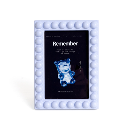 Purple Memory Photo Frame