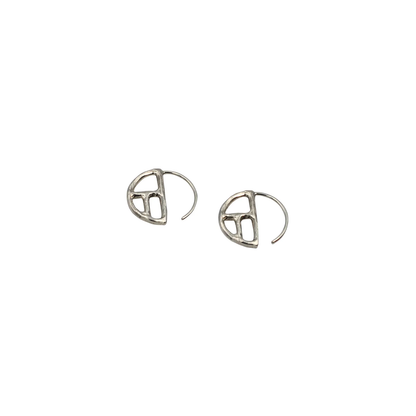 Brass Golden Ratio "Fil" Hoops