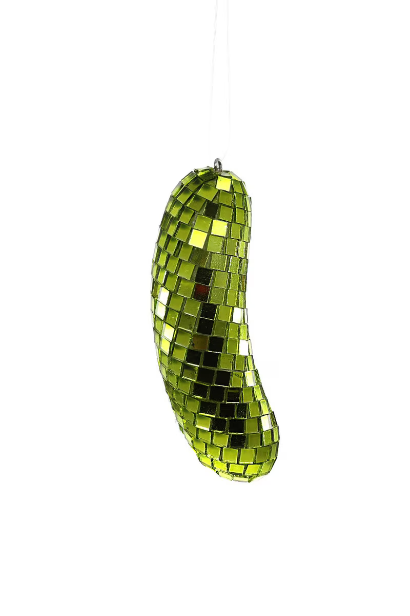 Disco Pickle Ornament