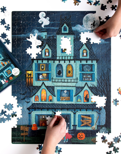 Halloween House 500 Piece Puzzle