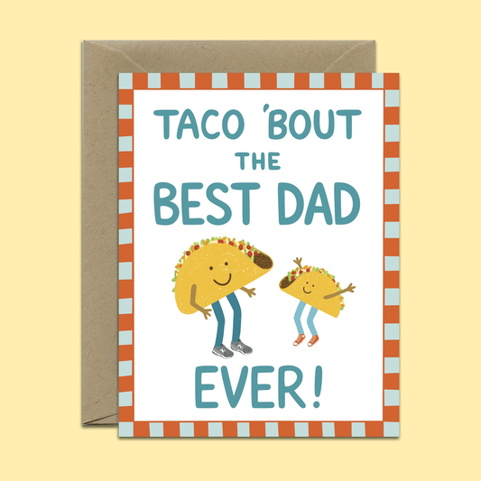 Taco Dad Card