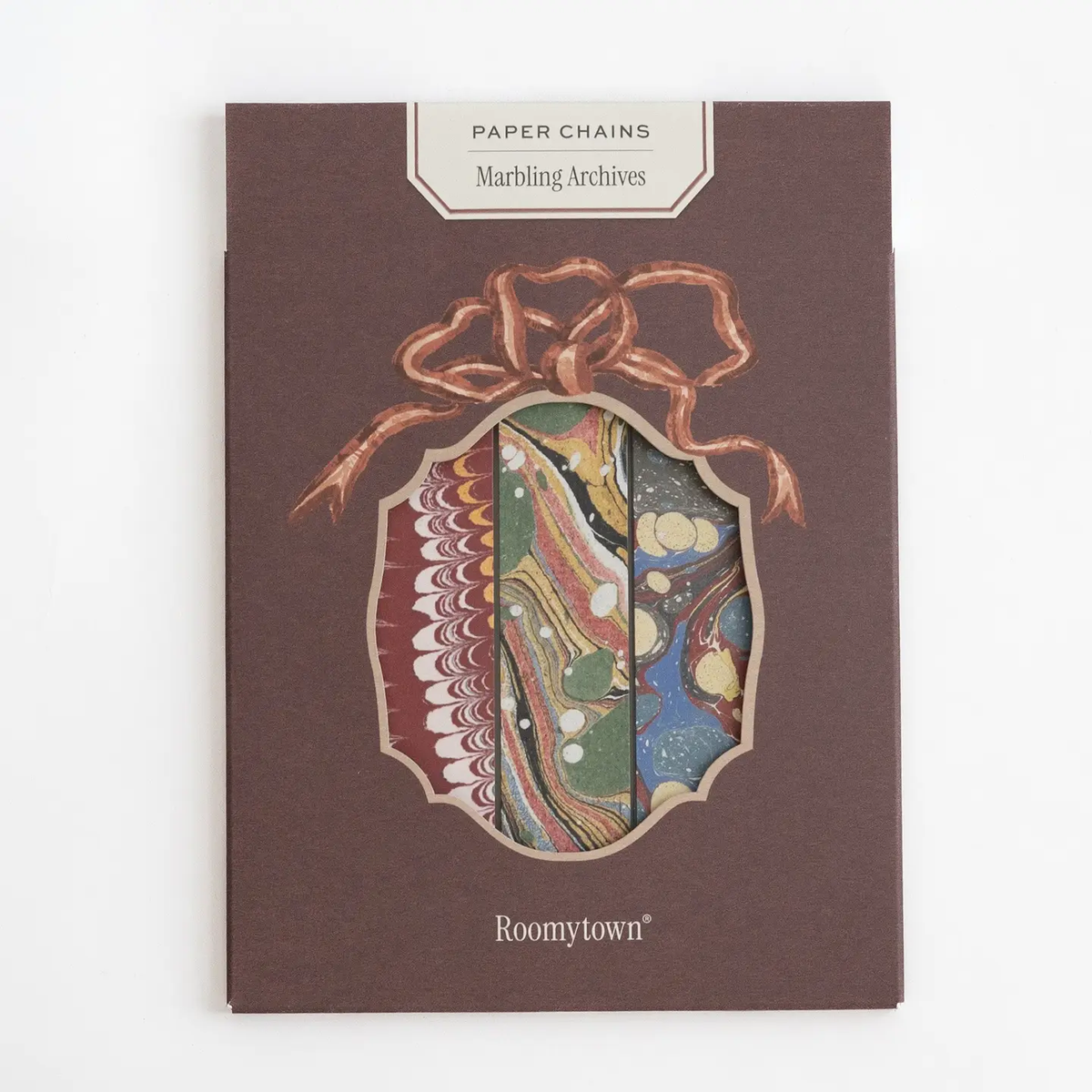 Marbling Archives Paper Chains