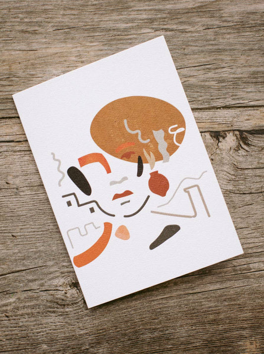 Abstract Illustration Card
