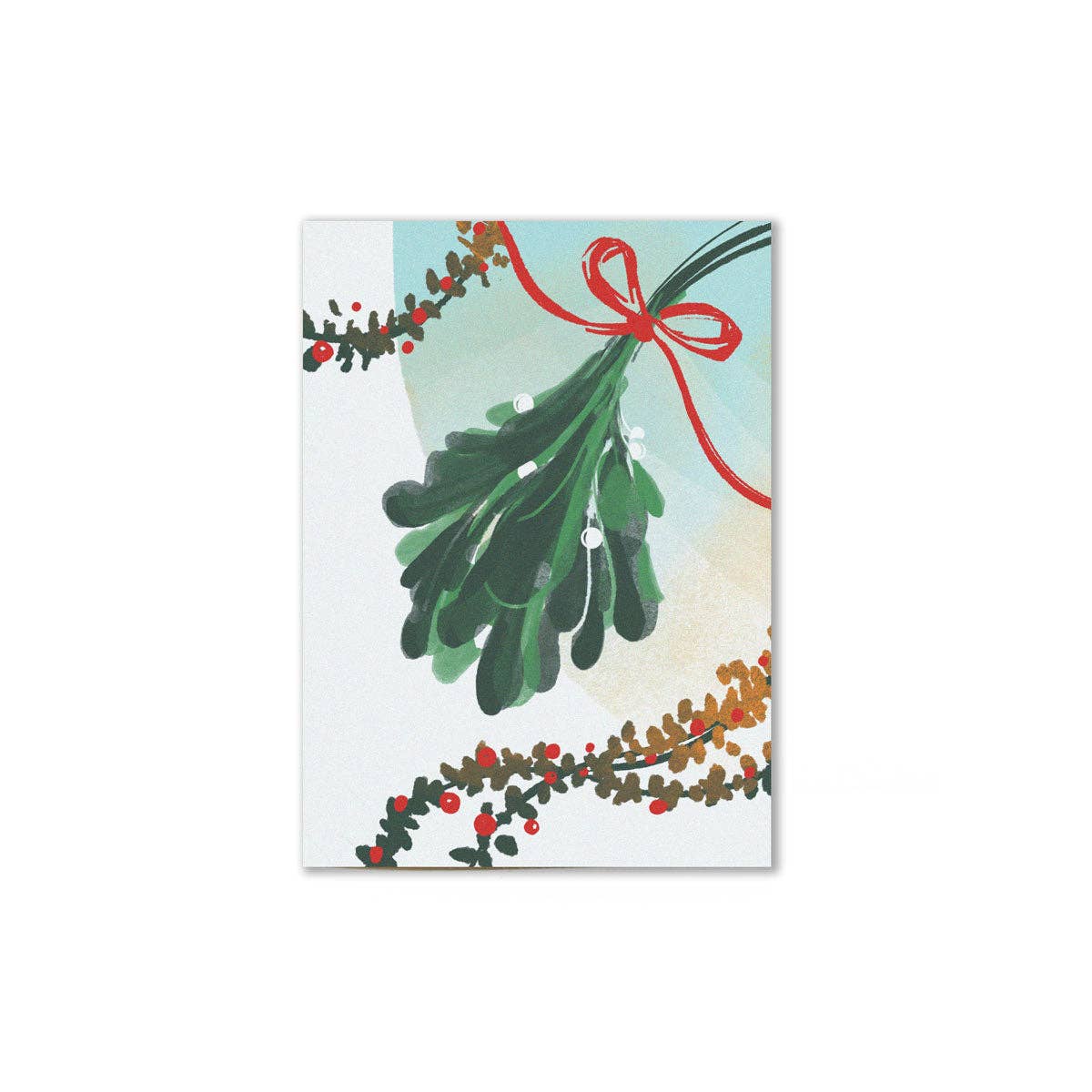 Holiday Mistletoe Illustration