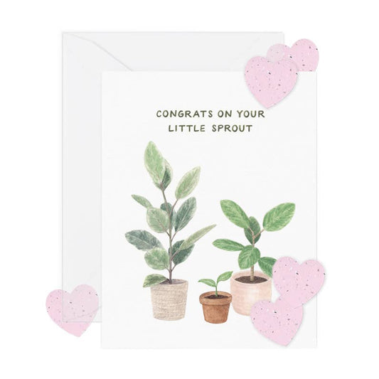 Little Sprout w/ Seed Paper Confetti