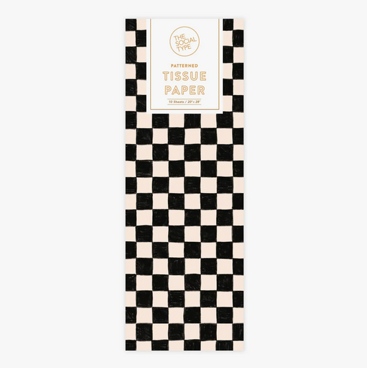 Checker Tissue Paper