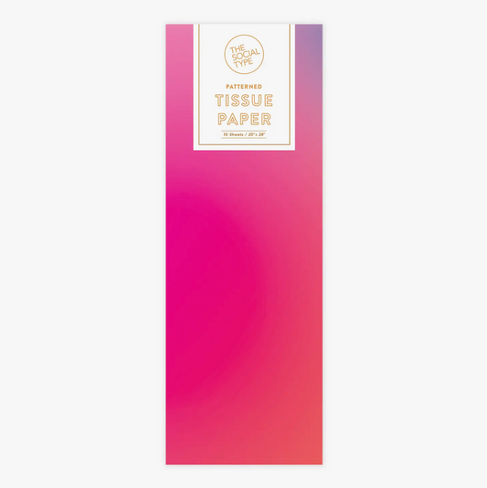 Colorful Gradient Tissue Paper