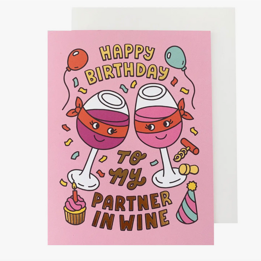 Partner in Wine Birthday