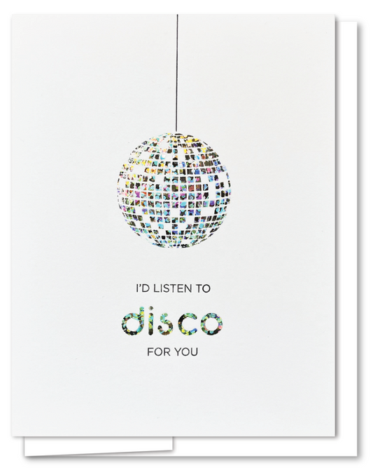 Disco Love Card