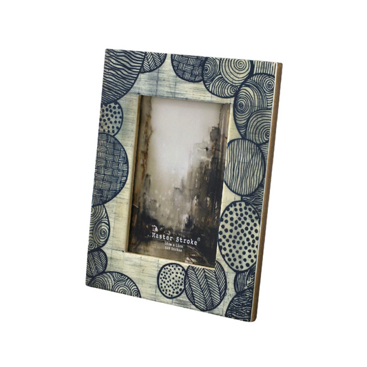 Ancient Photo Frame Circle 4x6