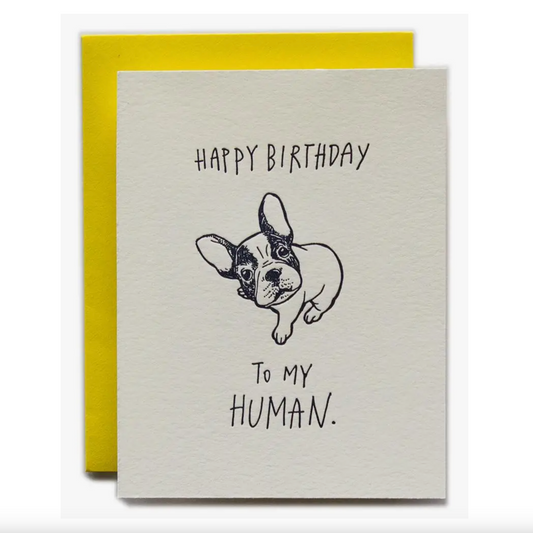 Dog, Happy Birthday Human