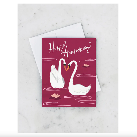 Anniversary Swans