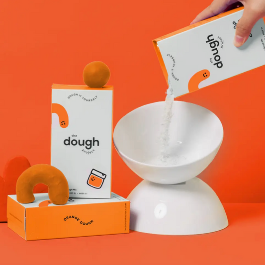 DIY Playdough Mix: Orange