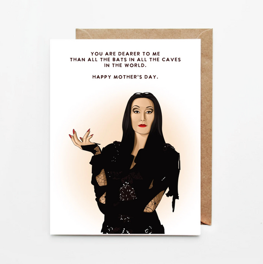 Morticia Addams Mother's Day