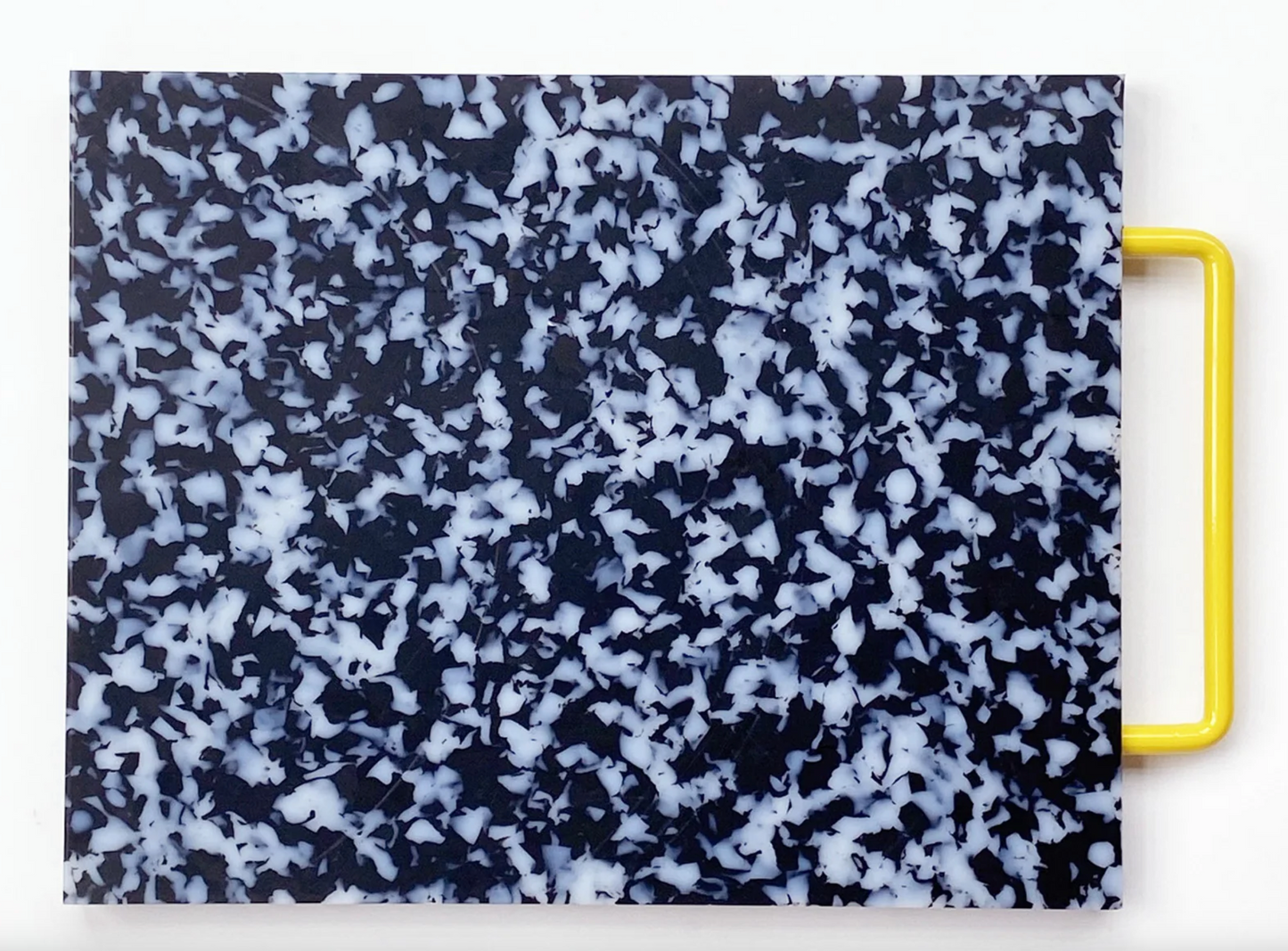 Black & White Confetti Cutting Board