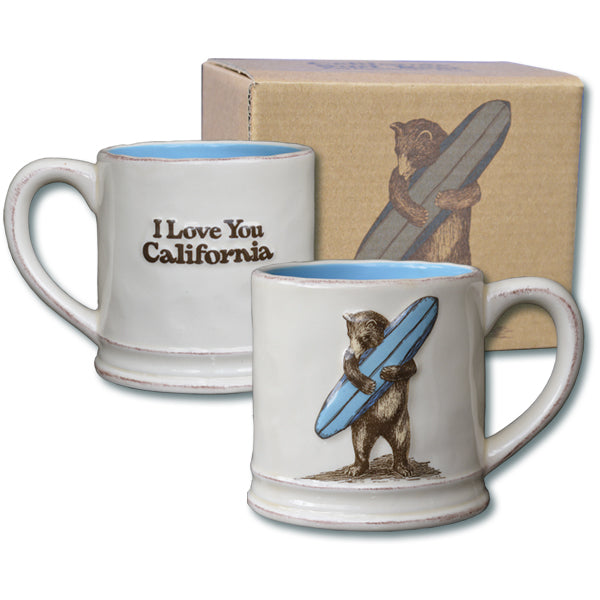 Surf Bear Ceramic Mug